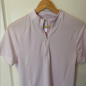 adidas Light Purple Short Sleeve Tee